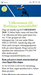 Mobile Screenshot of borlangetennis.se
